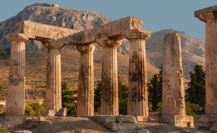Temple of Apollo- Ancient Corinth & Acrocorinth